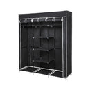 Meerveil Non-woven Fabric Foldable Wardrobe, Frame Structure