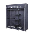 Meerveil Non-woven Fabric Foldable Wardrobe, Frame Structure