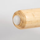 Meerveil Dressing Table, White Color, with Round Mirror and Stool