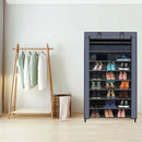 Meerveil Non-woven Fabric Foldable Shoe Rack,  Single Raw and Multi-layer