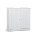 Meerveil Simple Bathroom Cabinet, White Color, 2 Doors