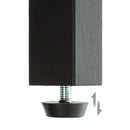 Meerveil Retro Industrial Computer Table, Basic Type, with Storage Grid