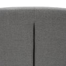 Meerveil Modern Armchair Set with Dual Purpose, Dark Grey Color, Equipped with Footstool