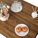 Meerveil Retro Industrial Dining Table Set