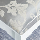 Meerveil Modern Dressing Table, White Color, with 3 Rotating Mirrors and Stool