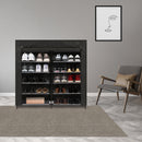 Meerveil Non-woven Fabric Foldable Shoe Rack, Two-bank